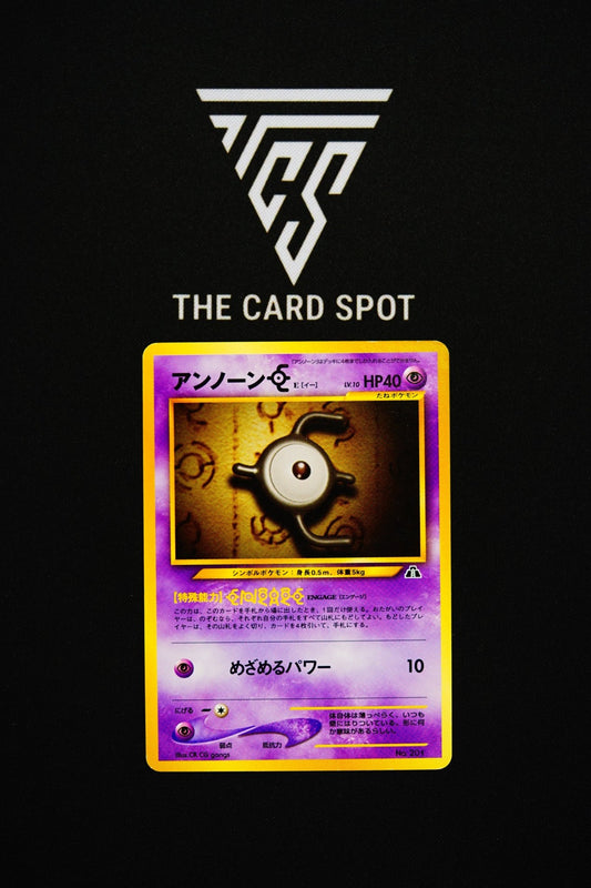 201 - Unown E - Pokemon TCG - THE CARD SPOT PTY LTD.