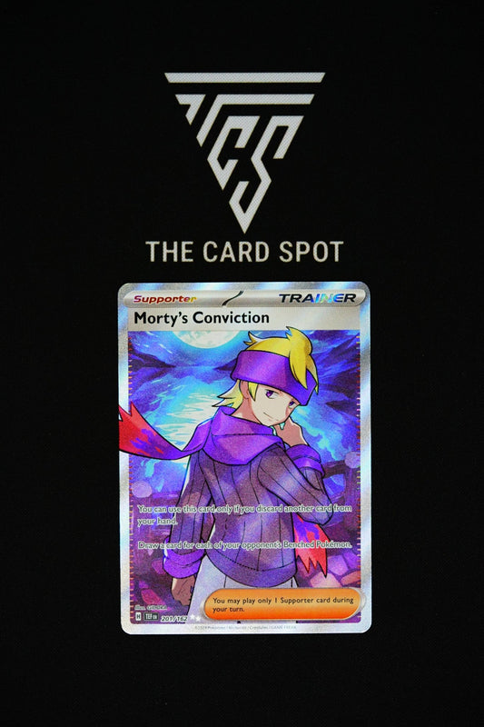 201/162 - Morty's Conviction - Pokemon TCG - THE CARD SPOT PTY LTD.