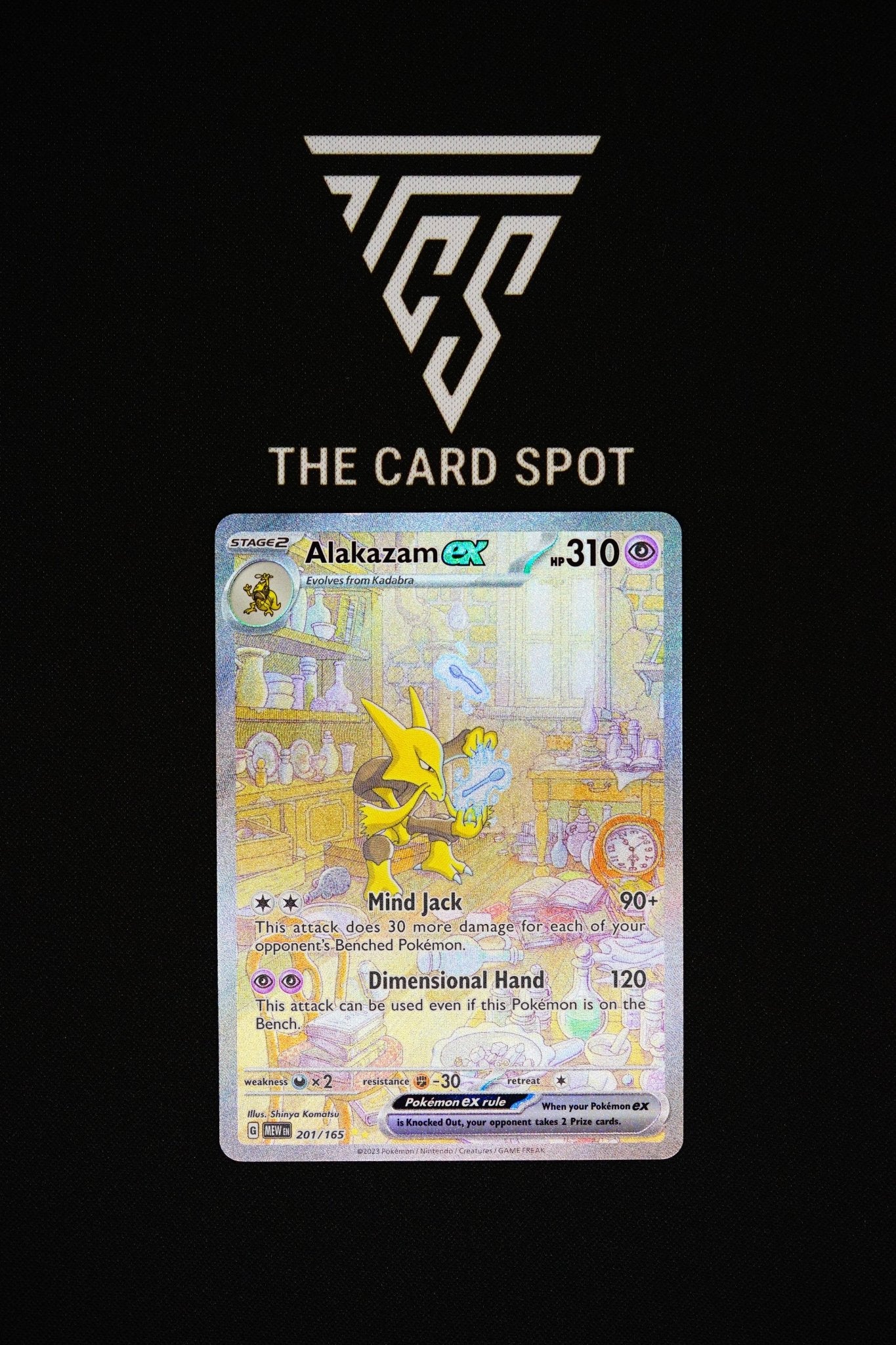 201/165 - Alakazam - Pokemon TCG - THE CARD SPOT PTY LTD.