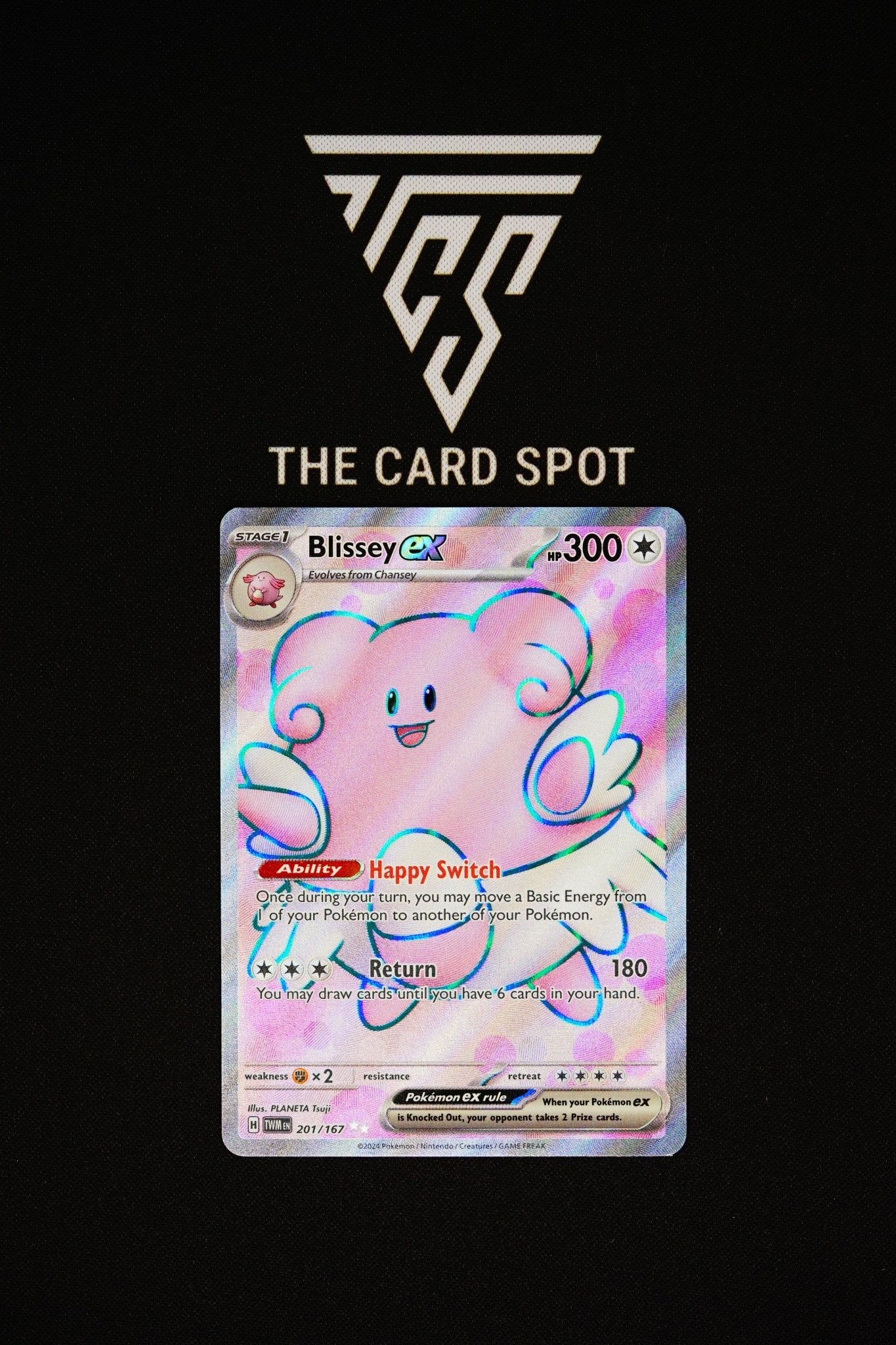 201/167 - Blissey ex - Pokemon TCG - THE CARD SPOT PTY LTD.