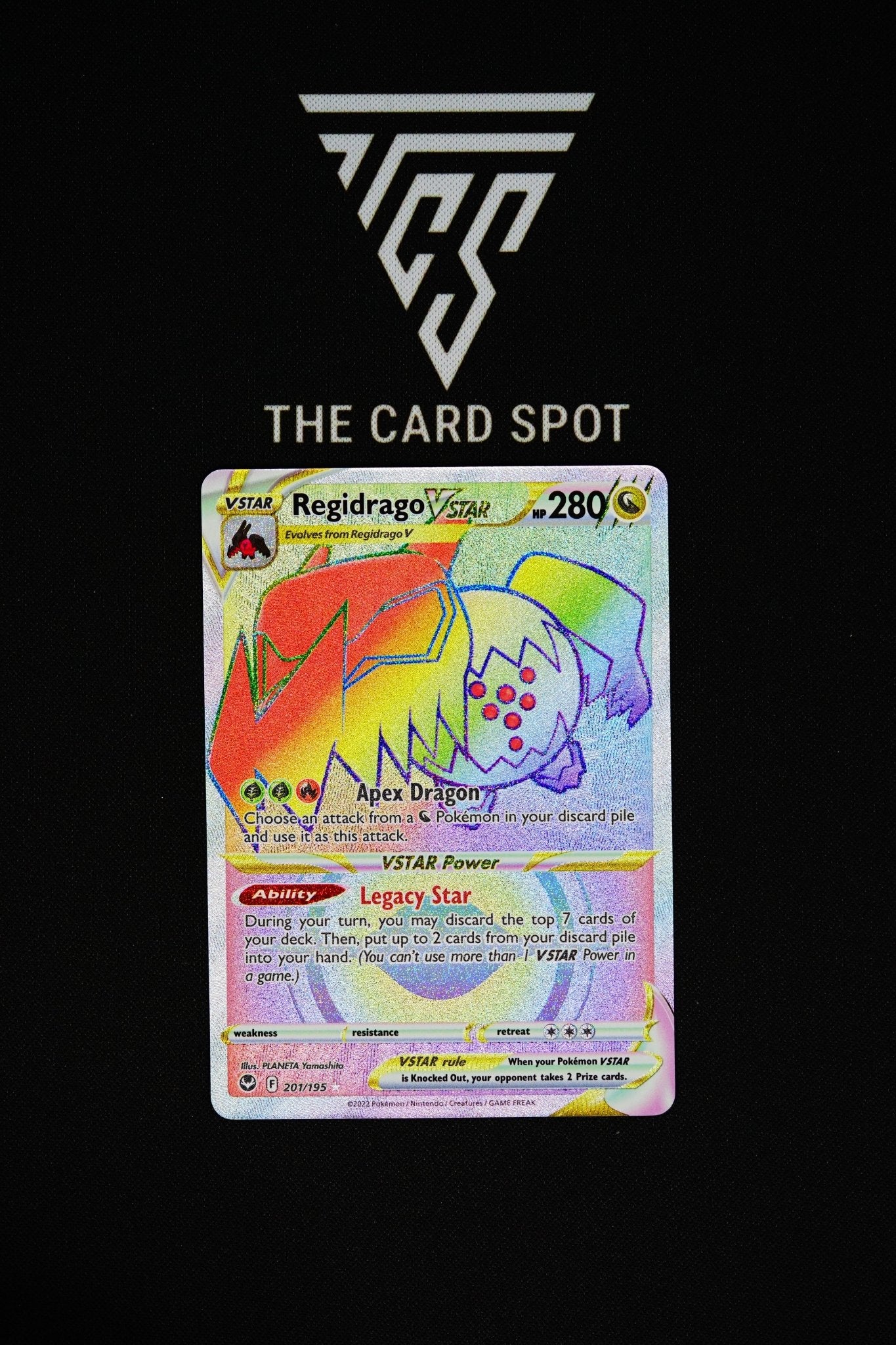 201/195 - Regidrago VSTAR - Pokemon TCG - THE CARD SPOT PTY LTD.