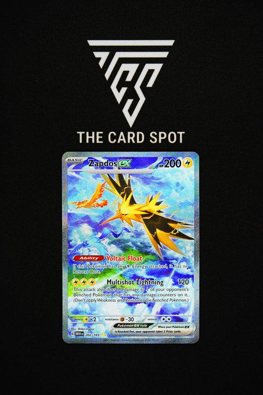 202/165 Zapdos Ex - Pokemon TCG - THE CARD SPOT PTY LTD.