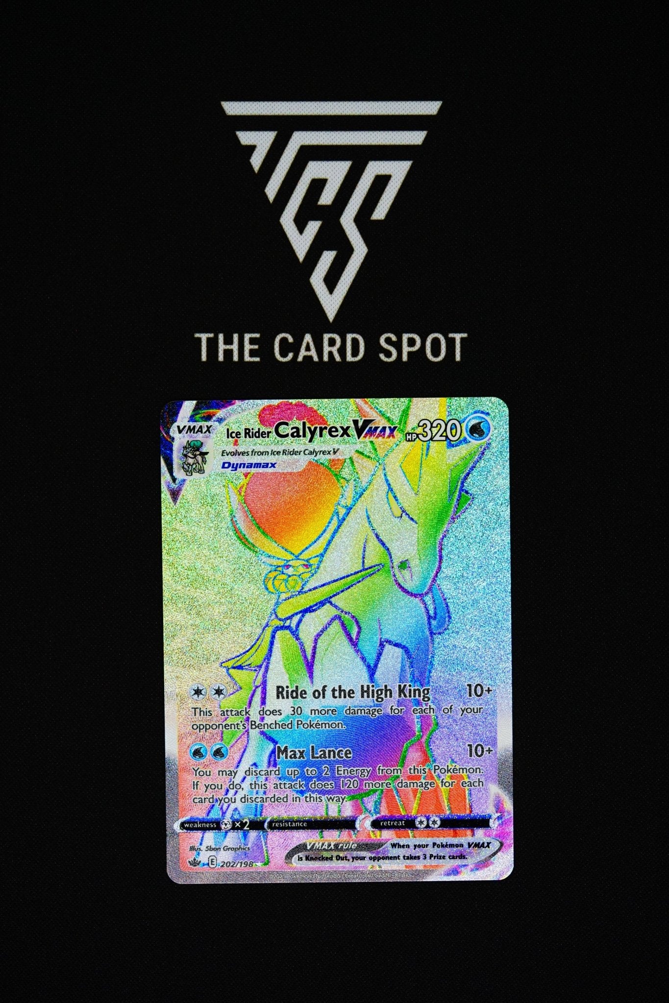 202/198 - Calyrex VMAX - Pokemon TCG - THE CARD SPOT PTY LTD.