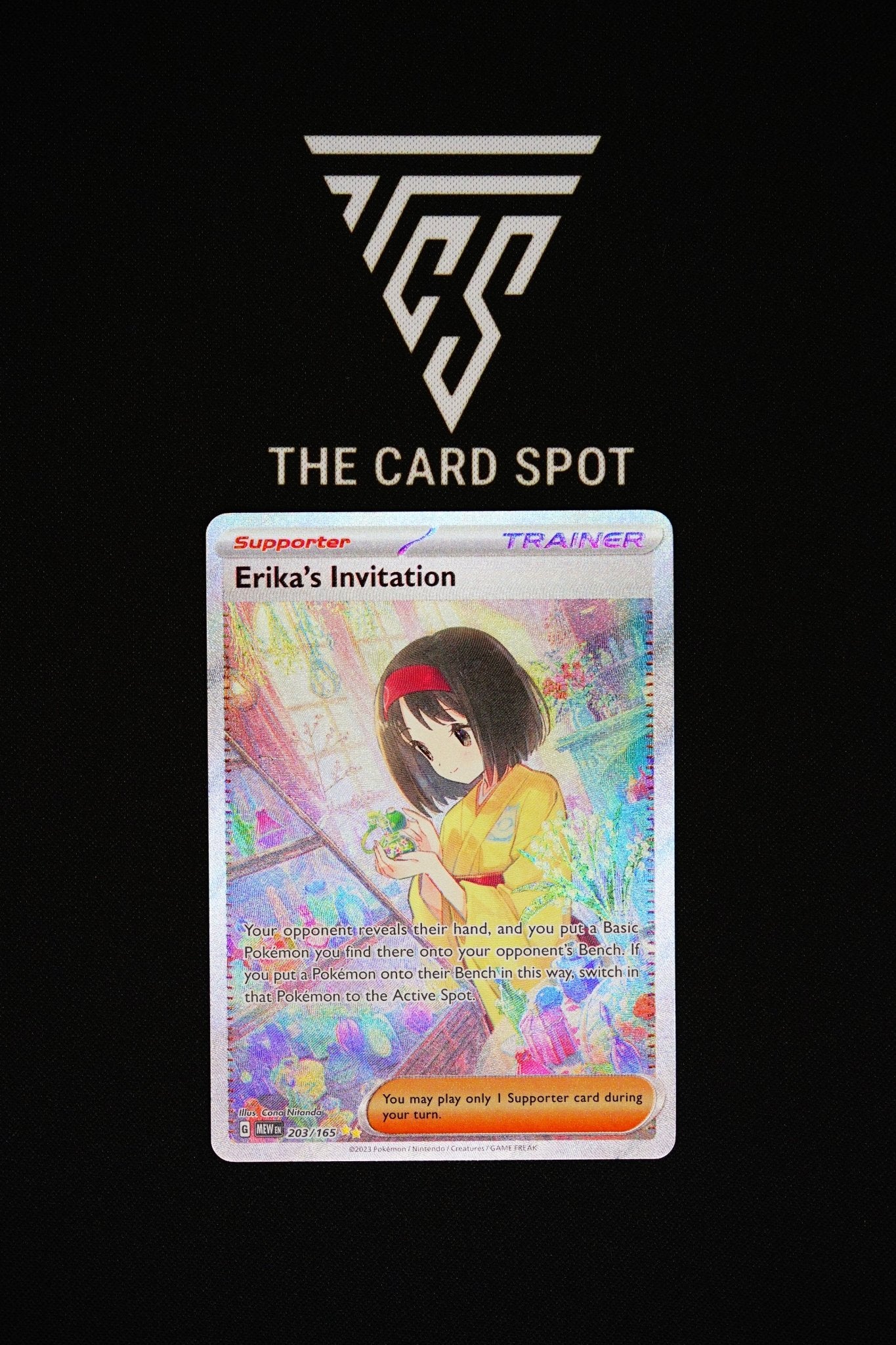 203/165 - Erika's Invitation - Pokemon TCG - THE CARD SPOT PTY LTD.