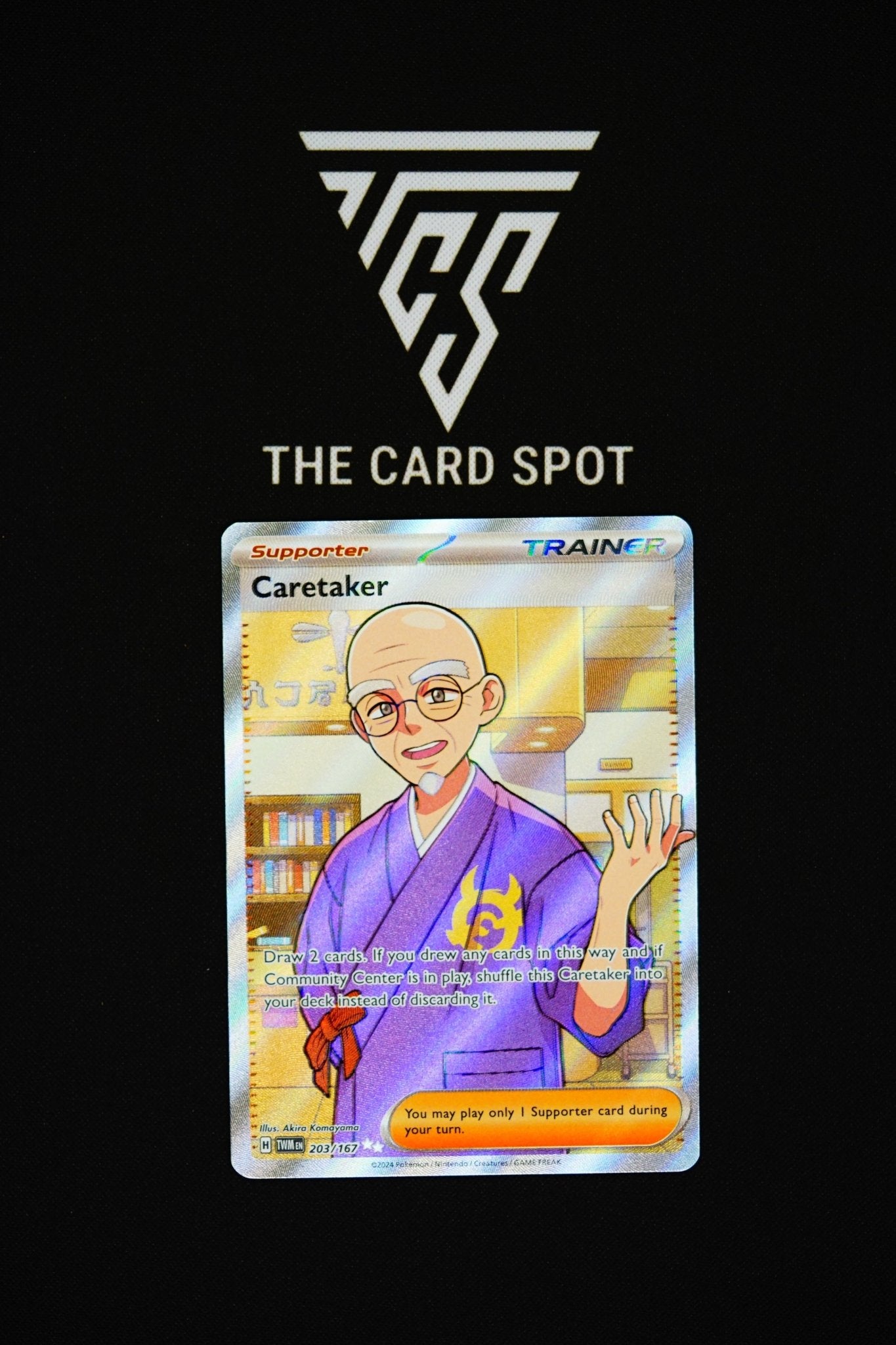 caretaker pokemon card 203/167 Caretaker