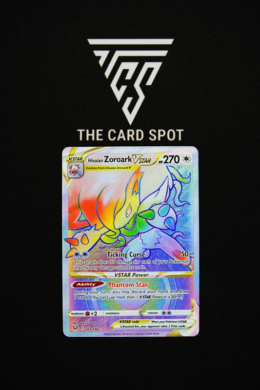 203/196 Hisuian Zoroark Vstar - Pokemon TCG - THE CARD SPOT PTY LTD.