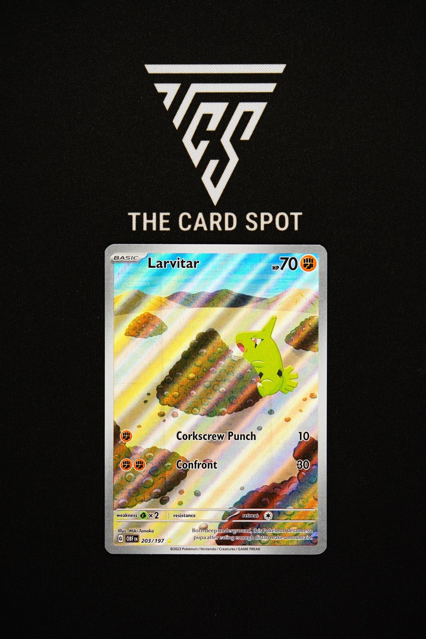 203/197 - Larvitar - Pokemon TCG - THE CARD SPOT PTY LTD.