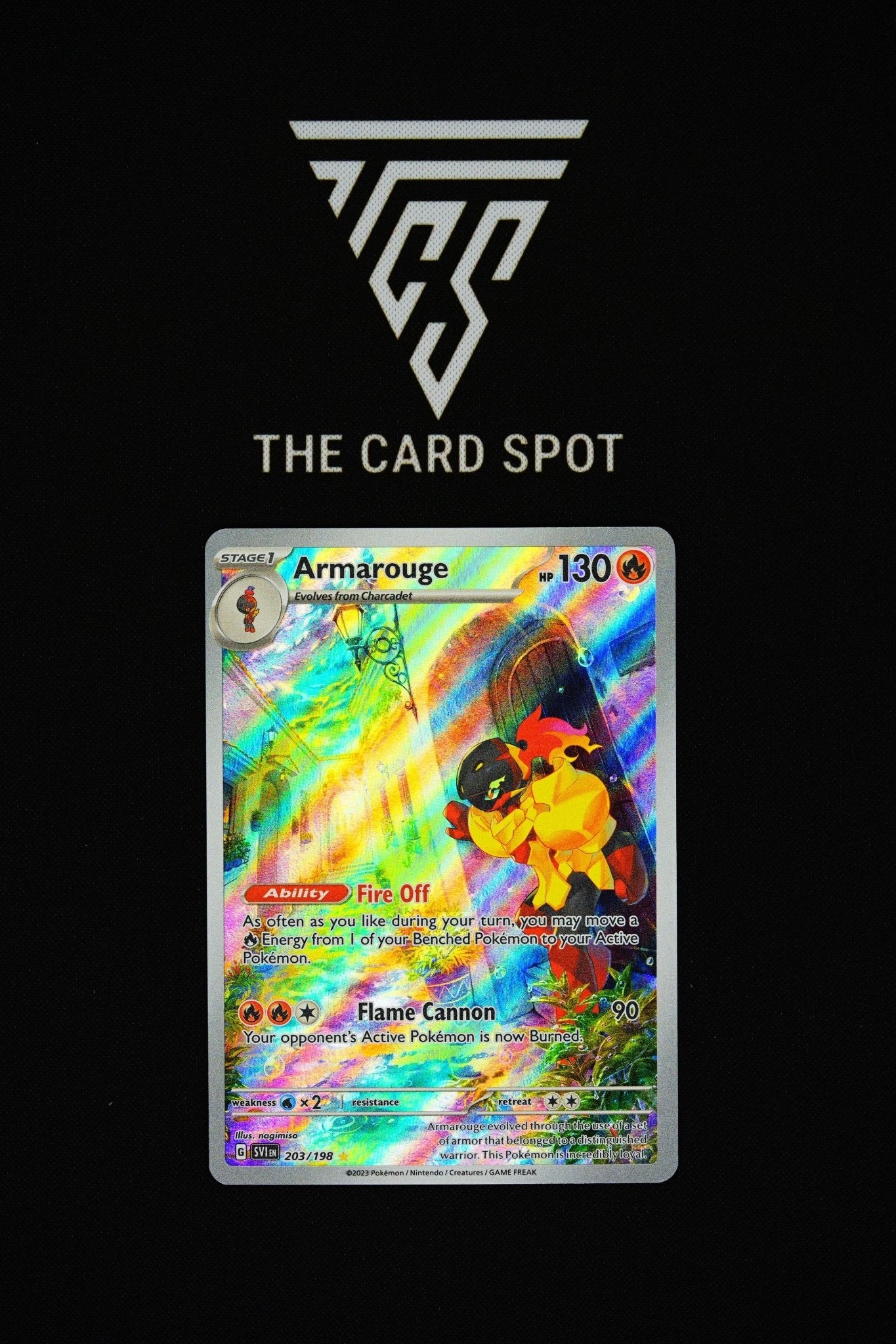 203/198 - Armarouge - Pokemon TCG - THE CARD SPOT PTY LTD.