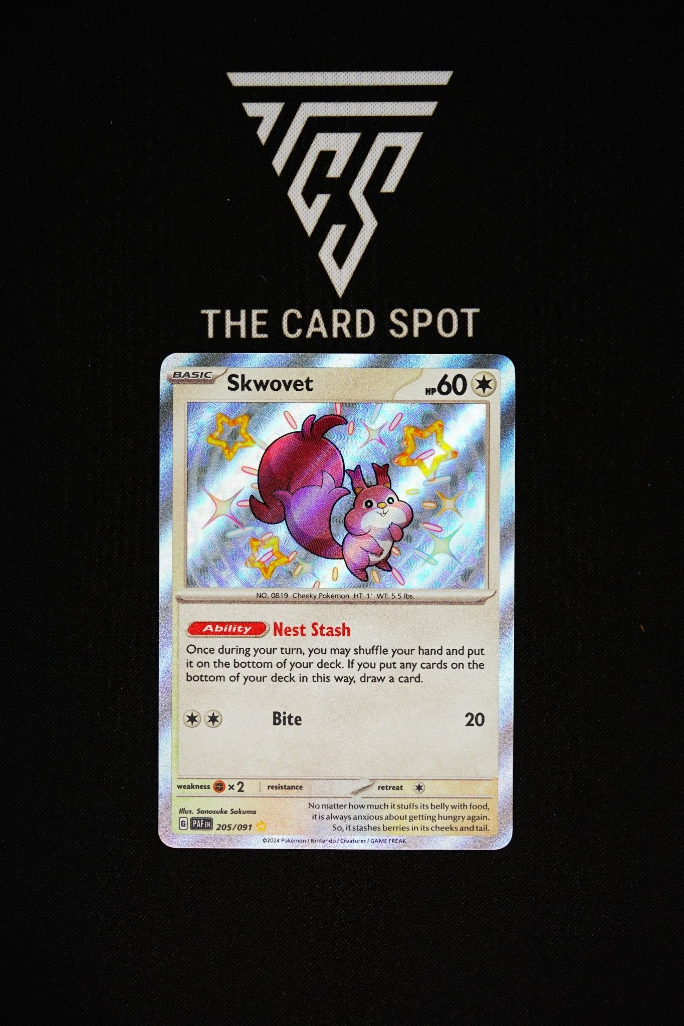 205/091 - Skwovet - Pokemon TCG - THE CARD SPOT PTY LTD.