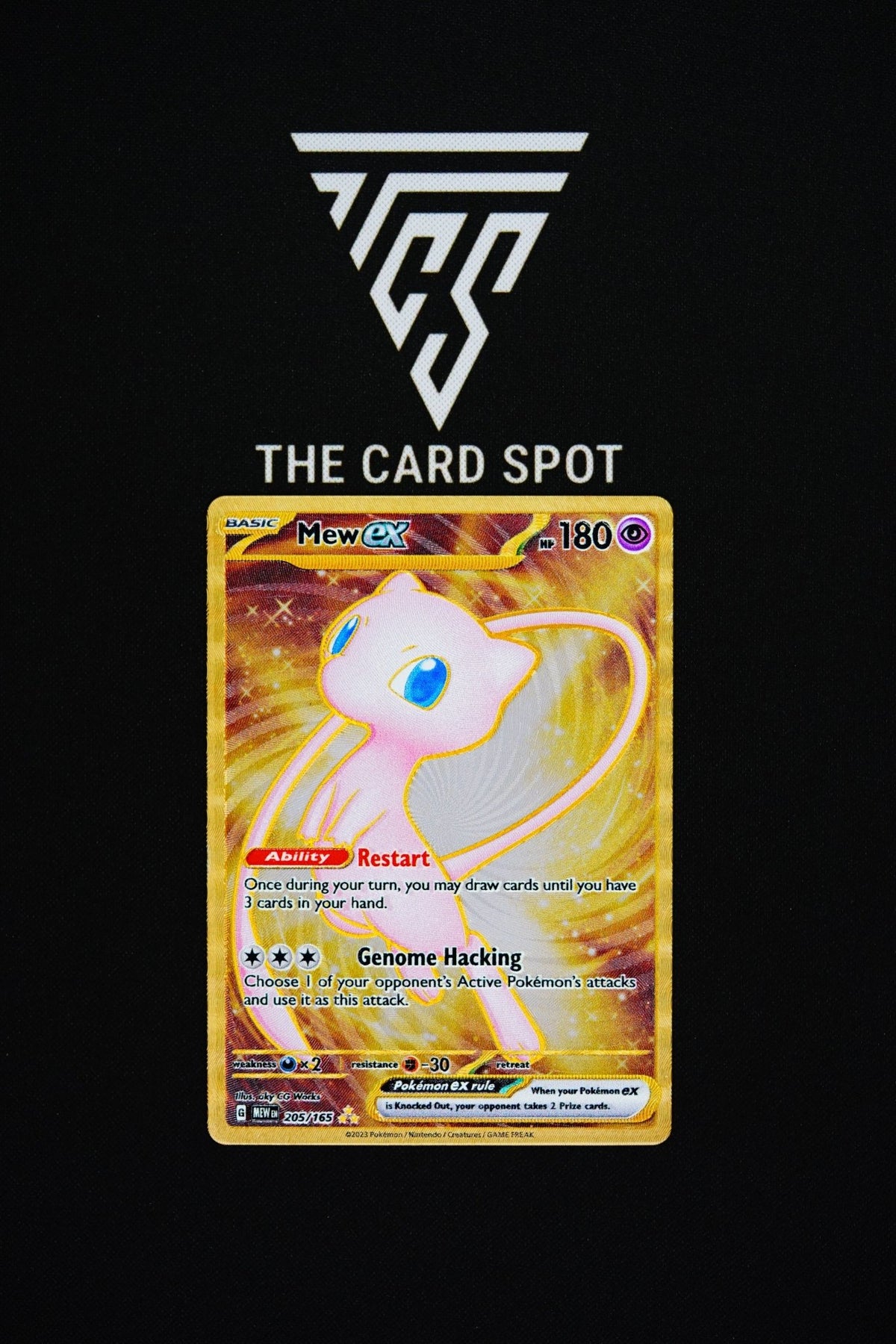 205/165 Mew Ex [Metal] - Pokemon TCG - THE CARD SPOT PTY LTD.
