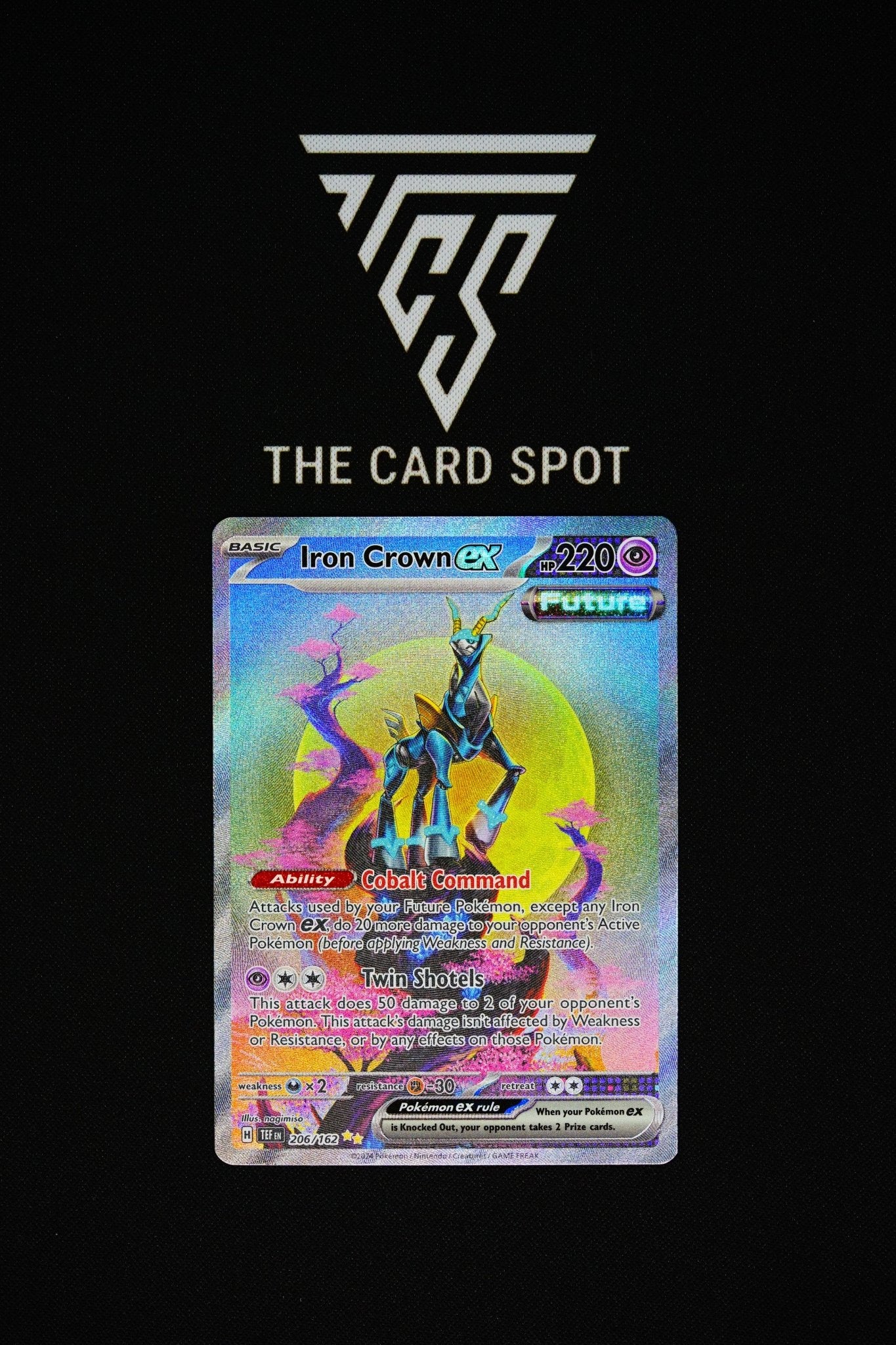 206/162 - Iron Crown EX - Pokemon TCG - THE CARD SPOT PTY LTD.