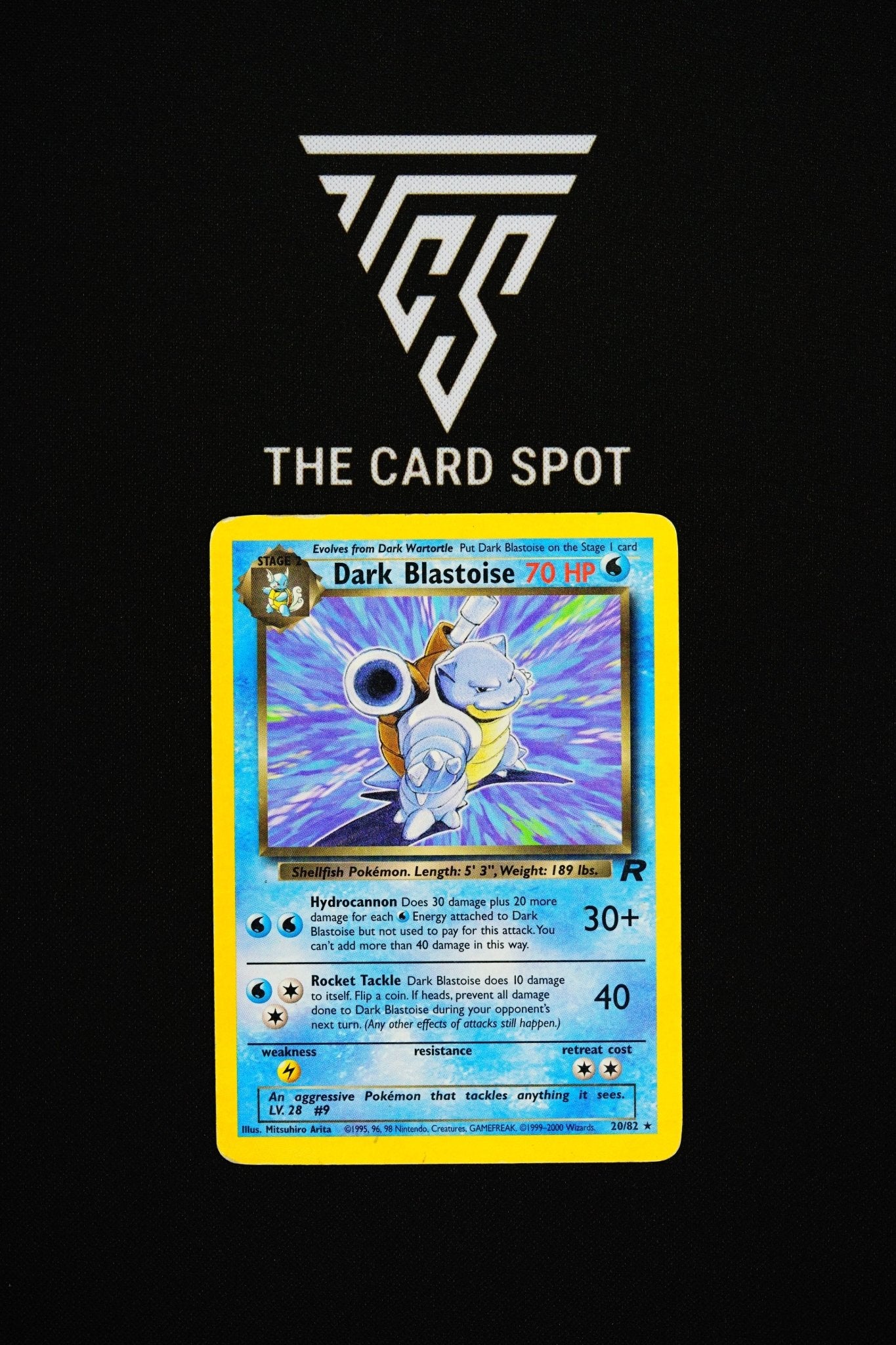 20/82 Dark Blastoise - Pokemon TCG - THE CARD SPOT PTY LTD.