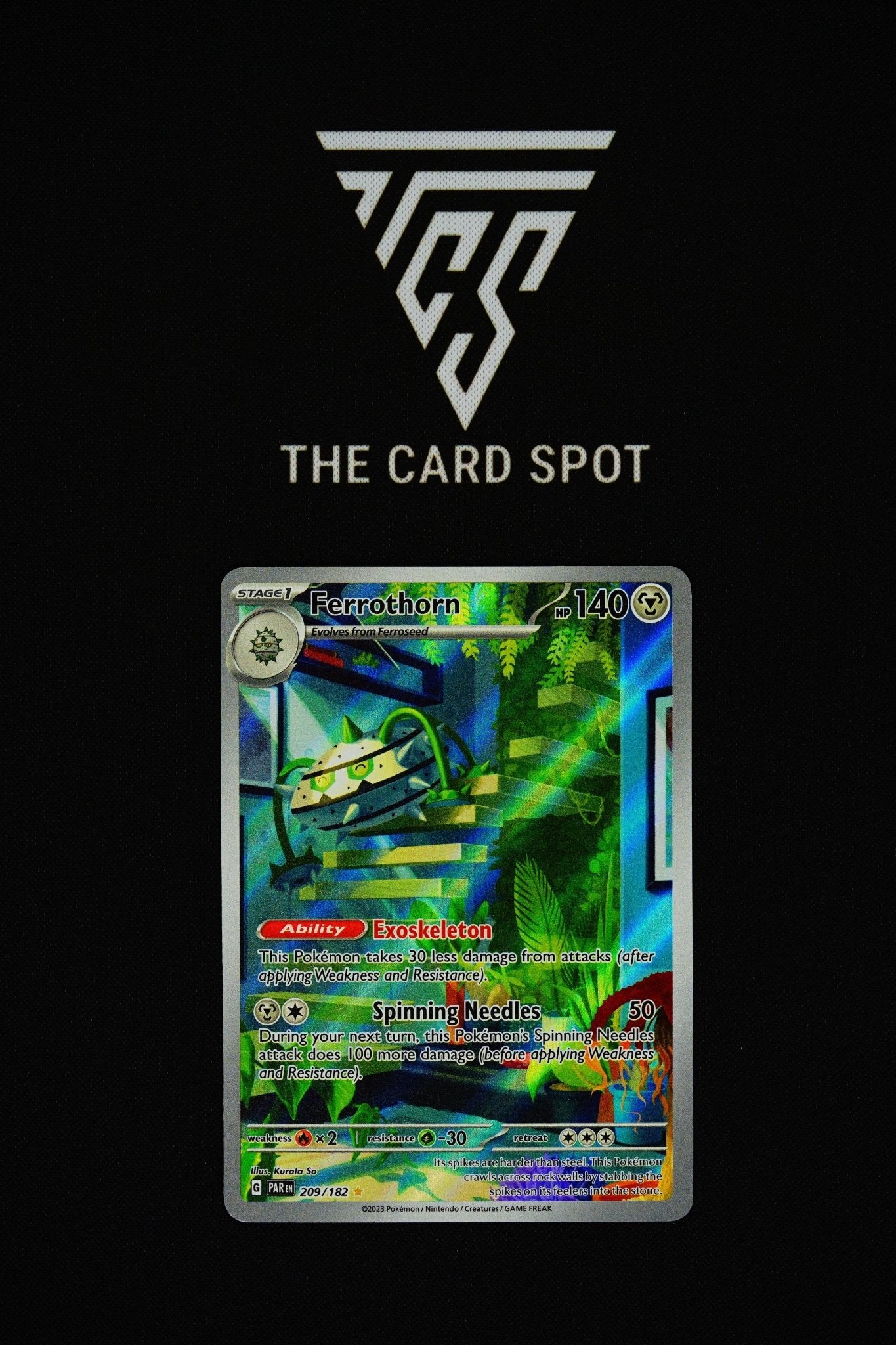 209/182 - Ferrothorn - Pokemon TCG - THE CARD SPOT PTY LTD.