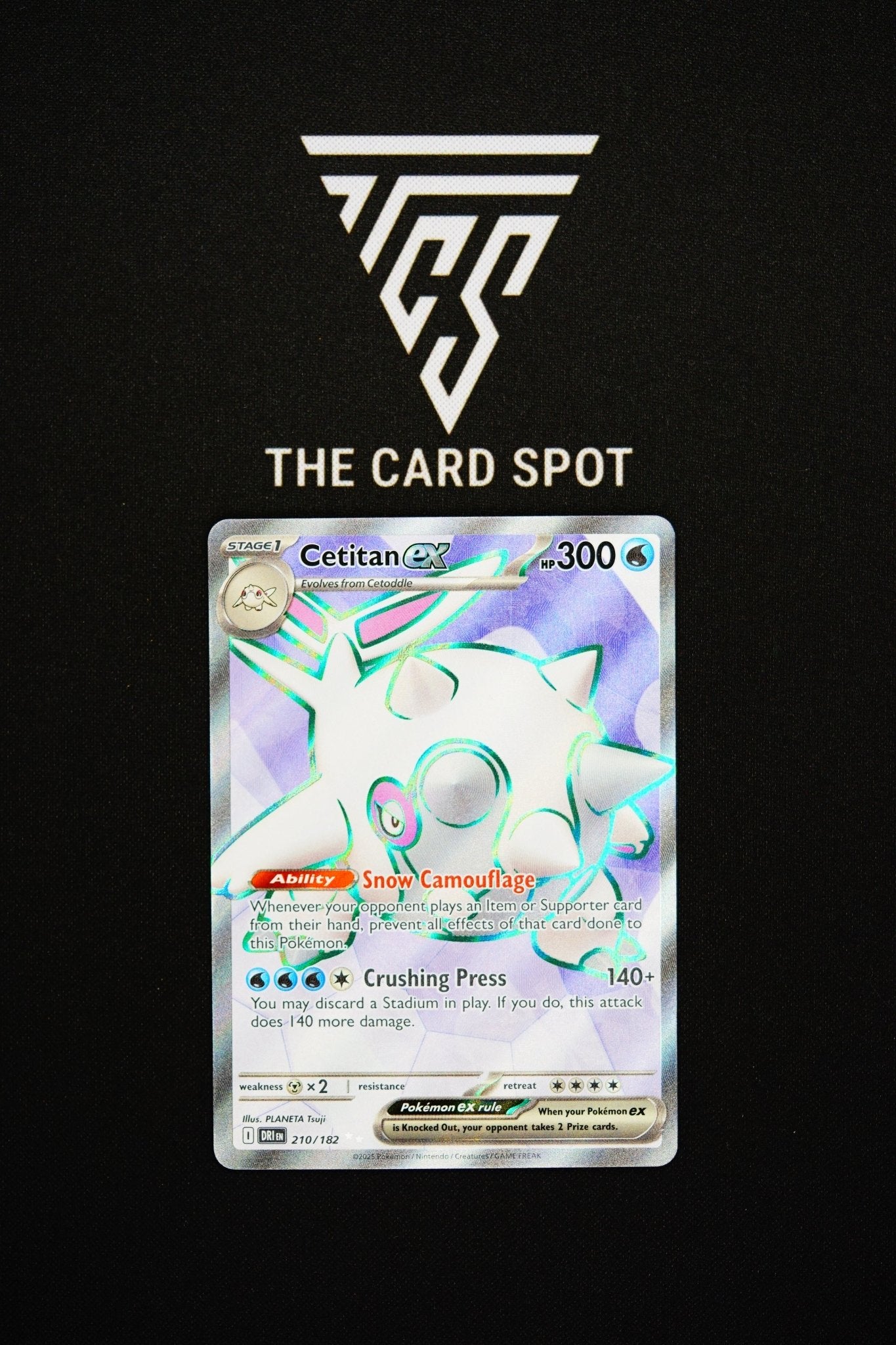 210/182 Cetitan Ex - Pokemon TCG - THE CARD SPOT PTY LTD.