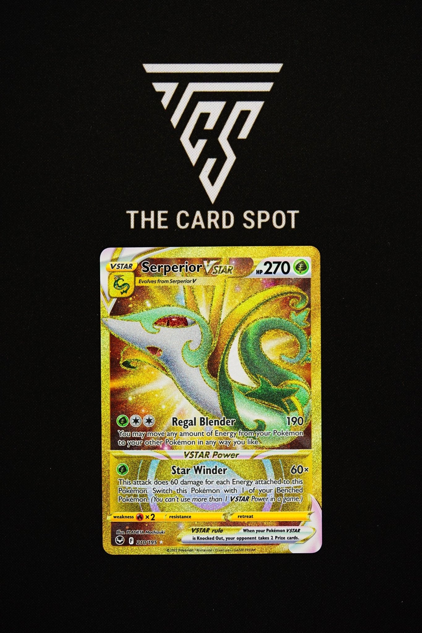 210/195 - Serperior V - Star - Pokemon TCG - THE CARD SPOT PTY LTD.