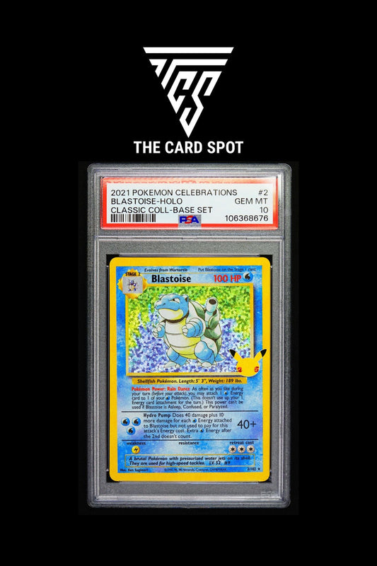 2/102 Blastoise PSA 10 - Pokemon TCG - THE CARD SPOT PTY LTD.