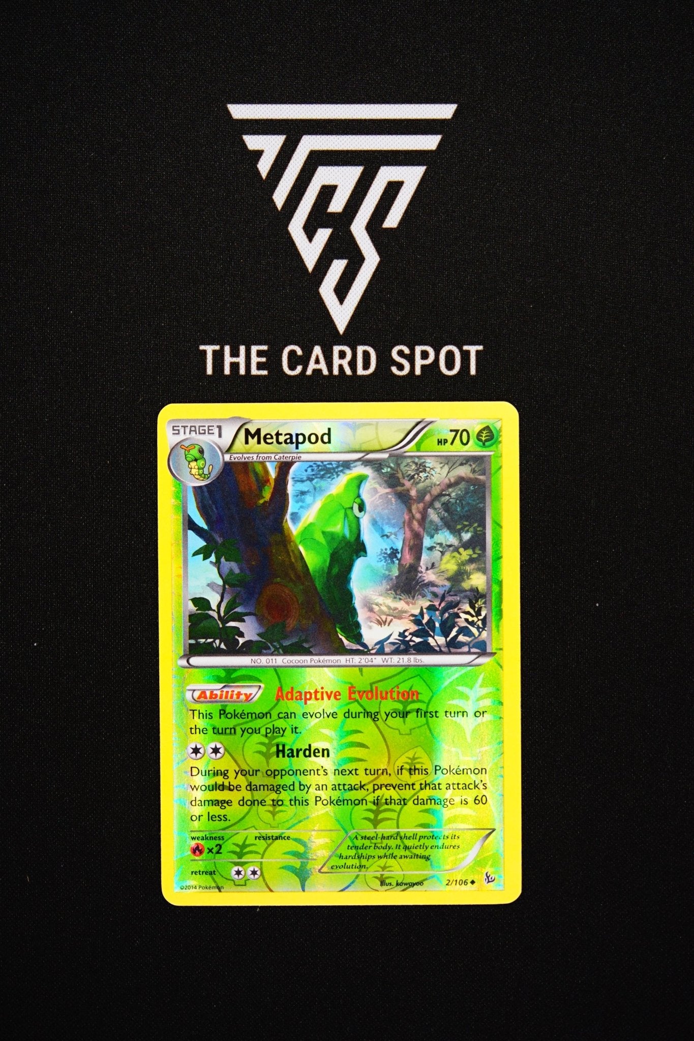 2/106 - Metapod - Pokemon TCG - THE CARD SPOT PTY LTD.