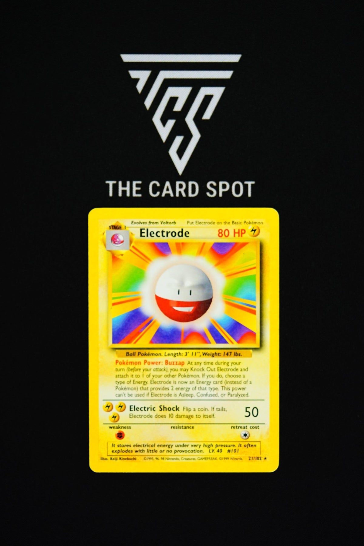 21/102 Electrode - Pokemon TCG - THE CARD SPOT PTY LTD.