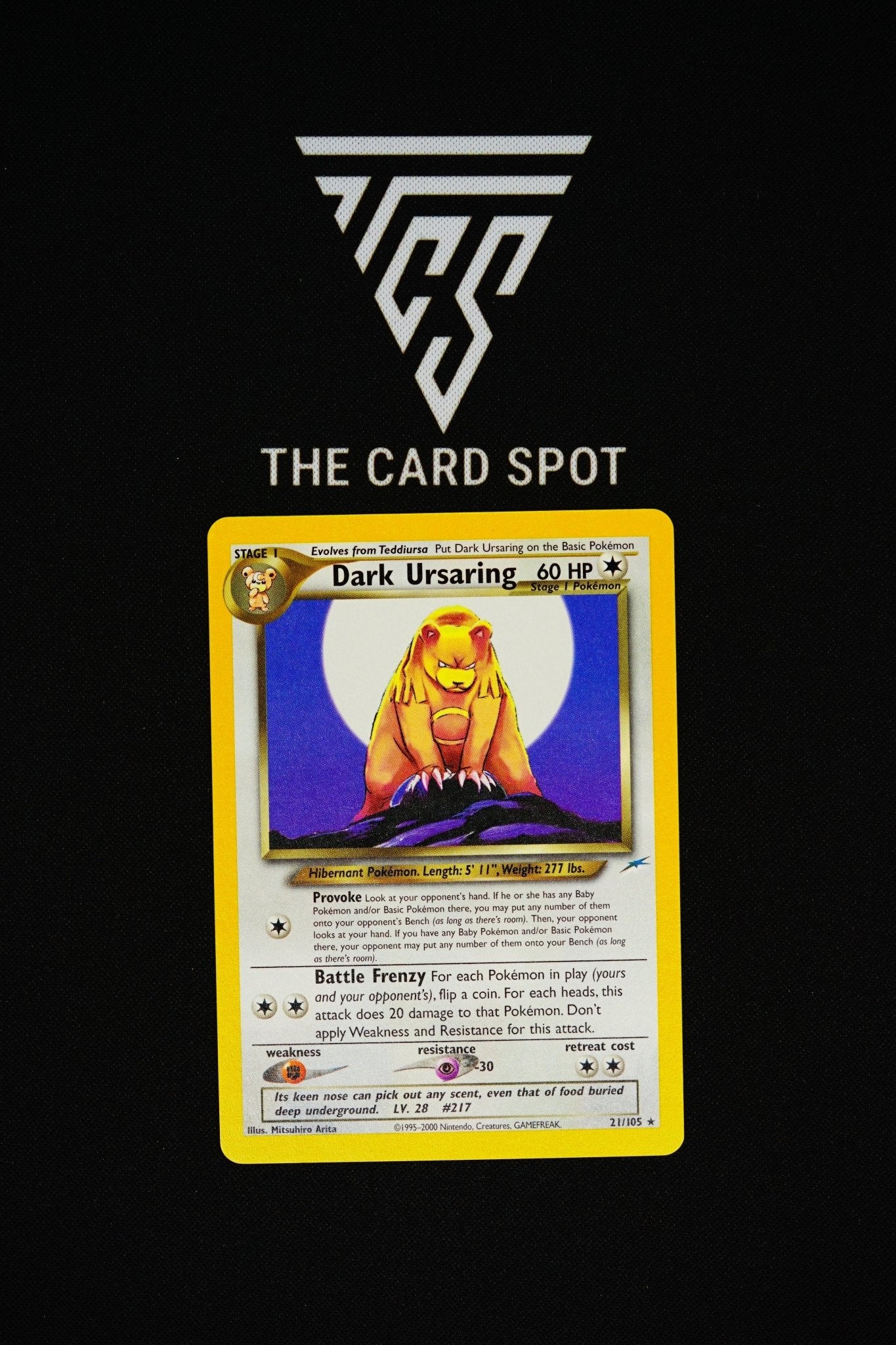 21/105 Dark Ursaring - Pokemon TCG - THE CARD SPOT PTY LTD.
