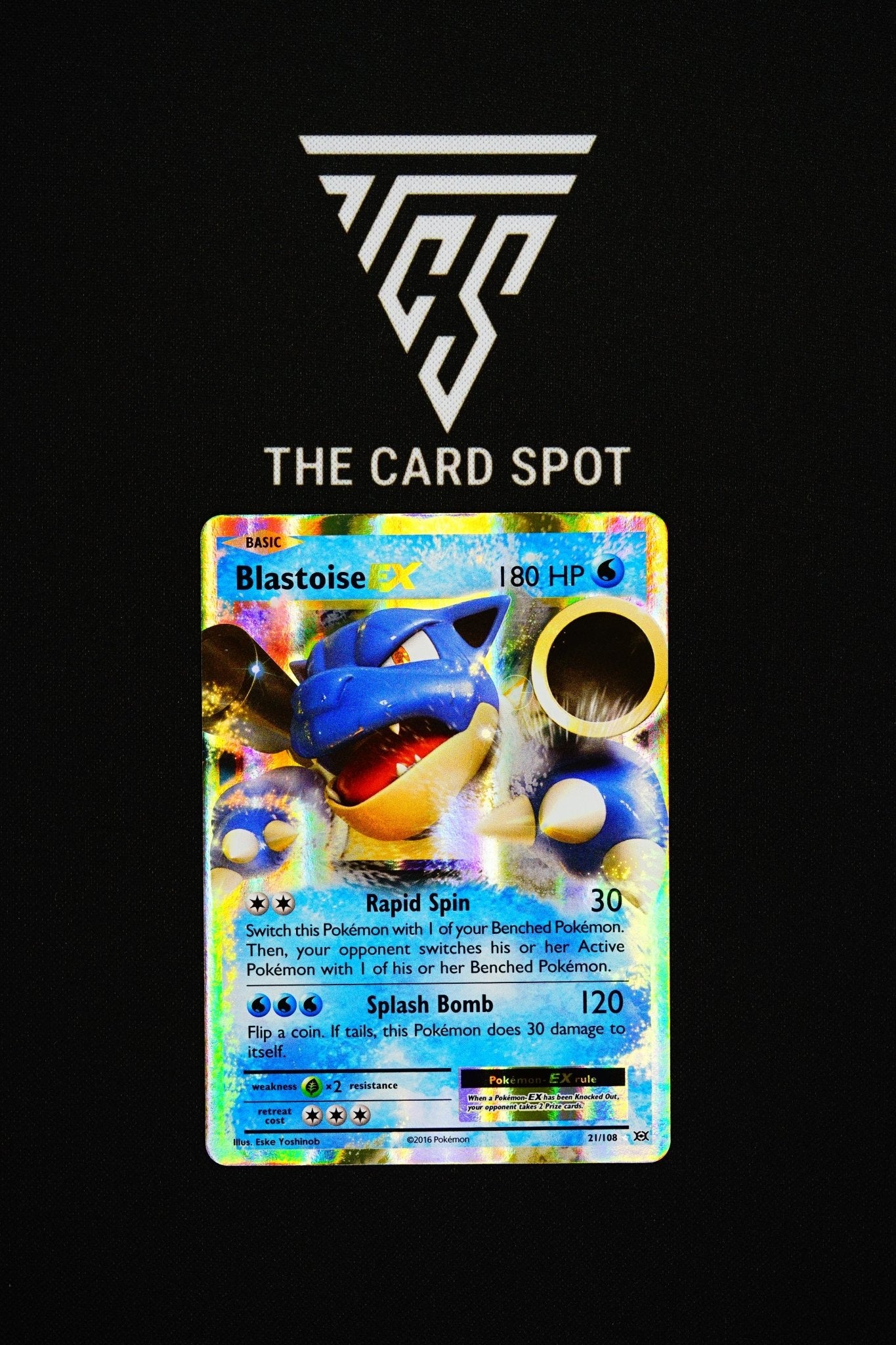 21/108 Blastoise Ex - Pokemon TCG - THE CARD SPOT PTY LTD.
