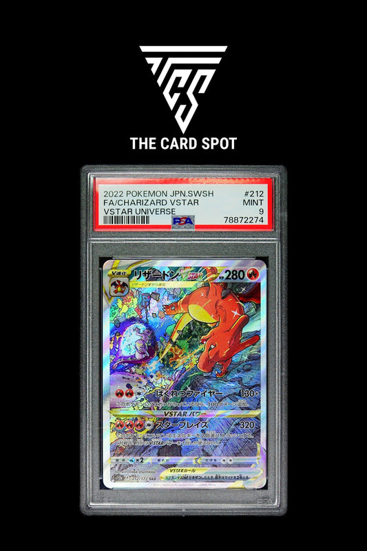 212/172 - Charizard Vstar PSA 9 - Pokemon TCG - THE CARD SPOT PTY LTD.