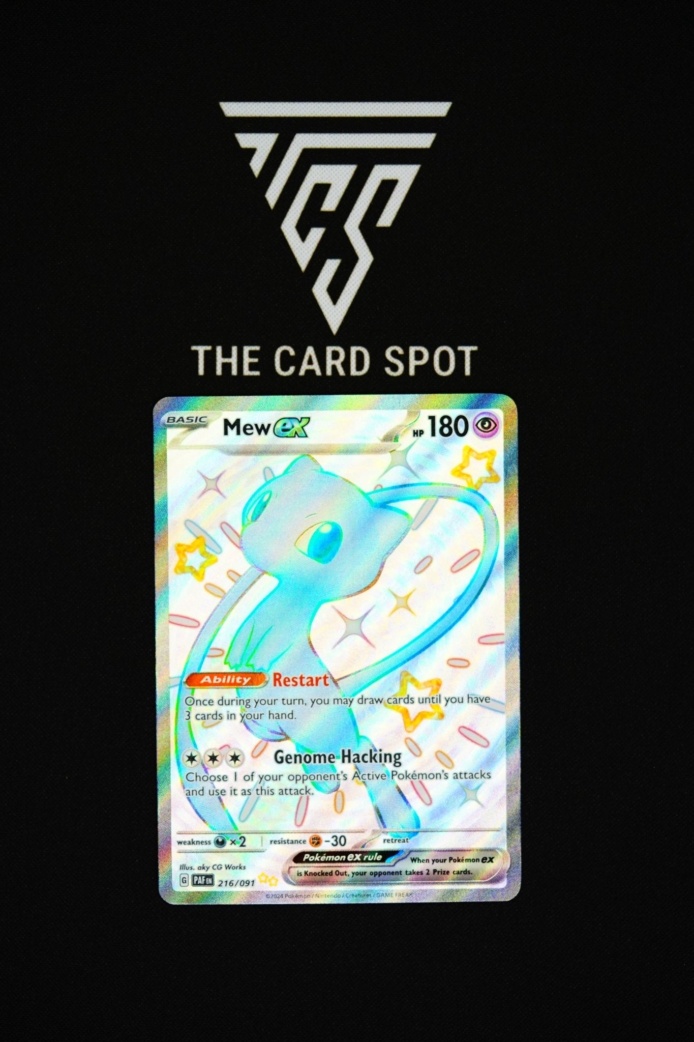 216/091 - Mew EX - Pokemon TCG - THE CARD SPOT PTY LTD.