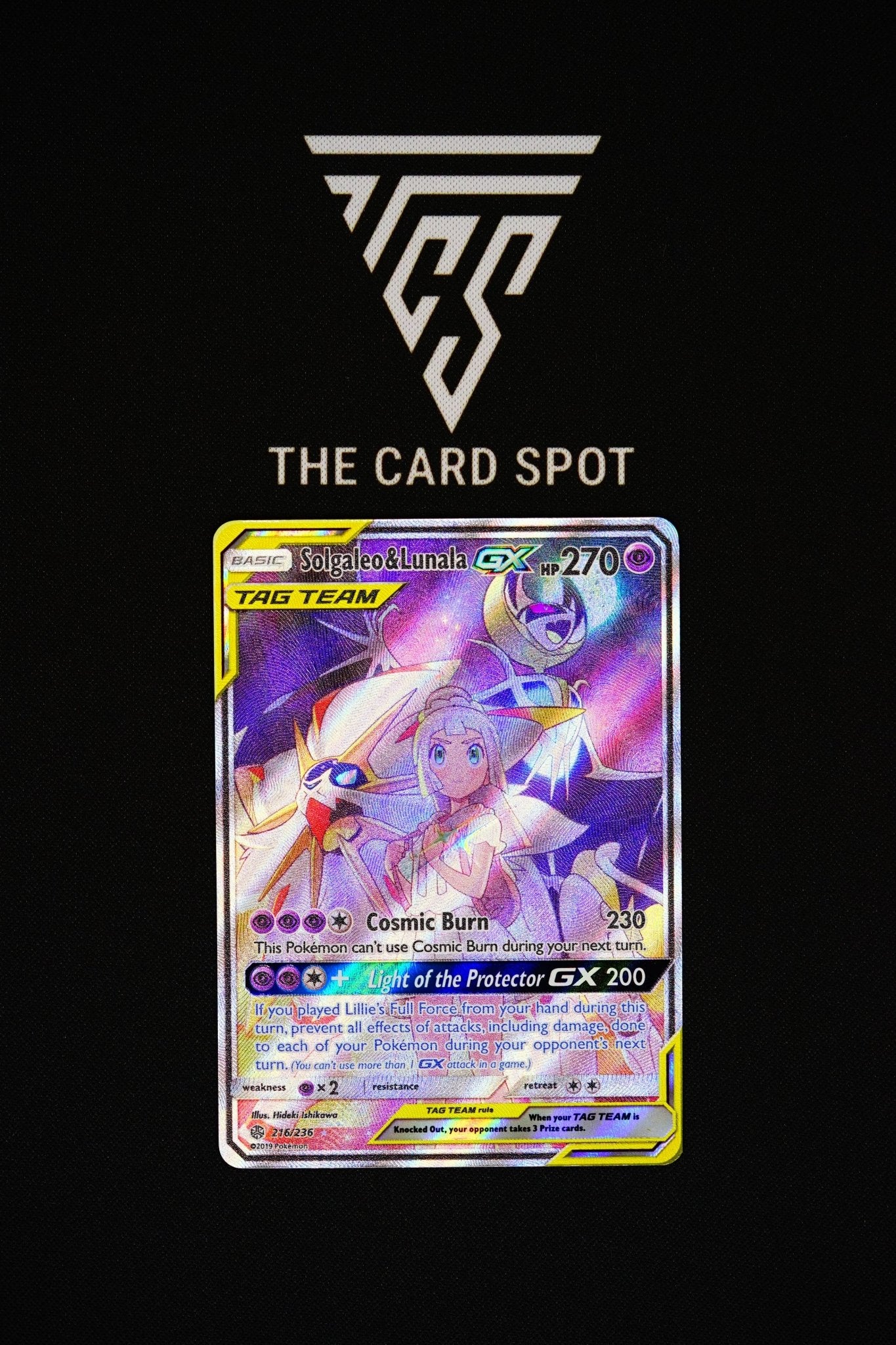 216/236 - Solgaleo & Lunala - Pokemon TCG - THE CARD SPOT PTY LTD.