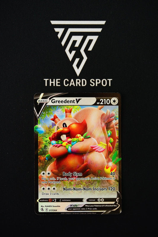 217/264 Greedent V - Pokemon TCG - THE CARD SPOT PTY LTD.