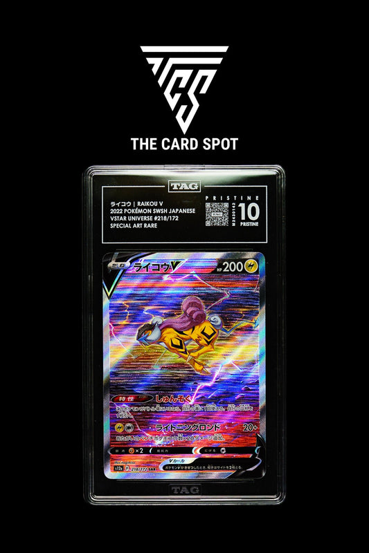 218/172 Raikou V TAG 10 - Pokemon TCG - THE CARD SPOT PTY LTD.