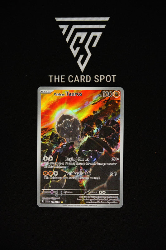 218/191 - Paldean Tauros - Pokemon TCG - THE CARD SPOT PTY LTD.