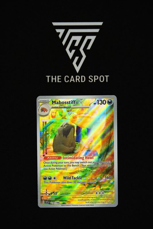 218/198 - Mabosstiff - Pokemon TCG - THE CARD SPOT PTY LTD.