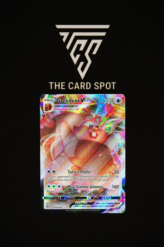 218/264 - Greedent VMAX - Pokemon TCG - THE CARD SPOT PTY LTD.