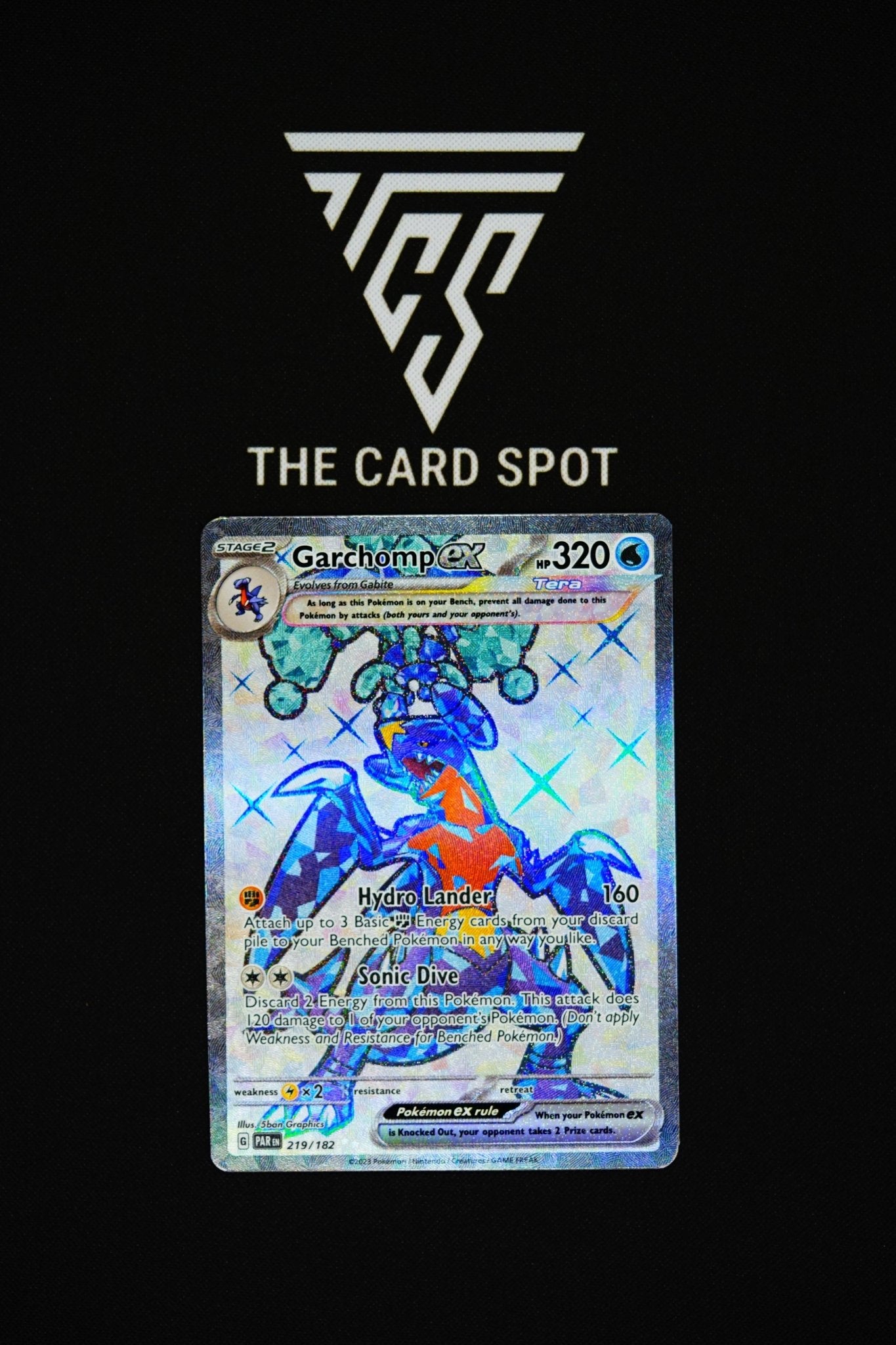 219/182 - Garchomp EX - Pokemon TCG – THE CARD SPOT PTY LTD.