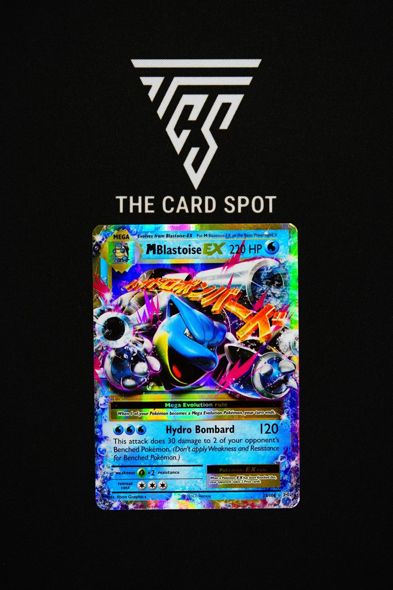 22/108 M Blastoise Ex - Pokemon TCG - THE CARD SPOT PTY LTD.