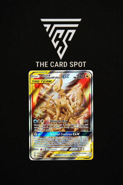 221/236 Arceus & Dialga & Palkia Gx - Pokemon TCG - THE CARD SPOT PTY LTD.