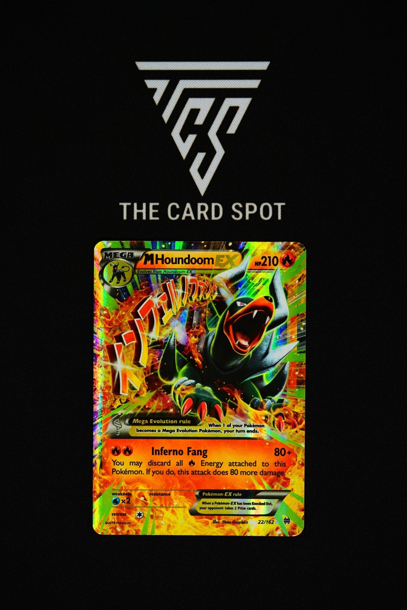 22/162 - M Houndoom EX - Pokemon TCG - THE CARD SPOT PTY LTD.