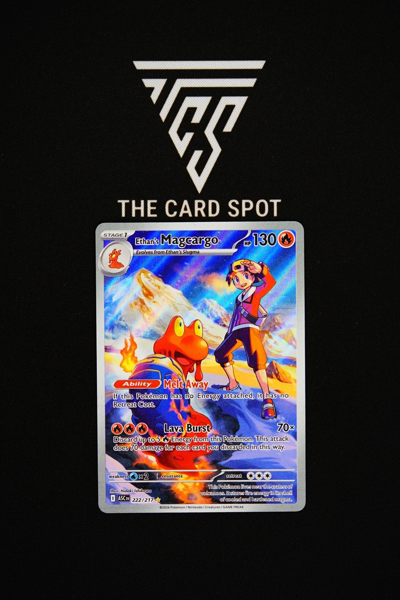 222/217 Ethan's Magcargo - Pokemon TCG - THE CARD SPOT PTY LTD.