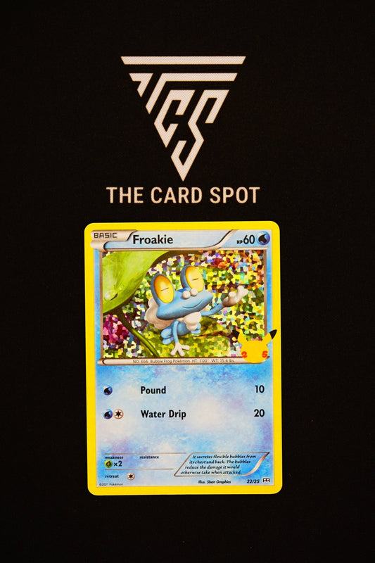 22/25 - Froakie Holo - Pokemon TCG - THE CARD SPOT PTY LTD.