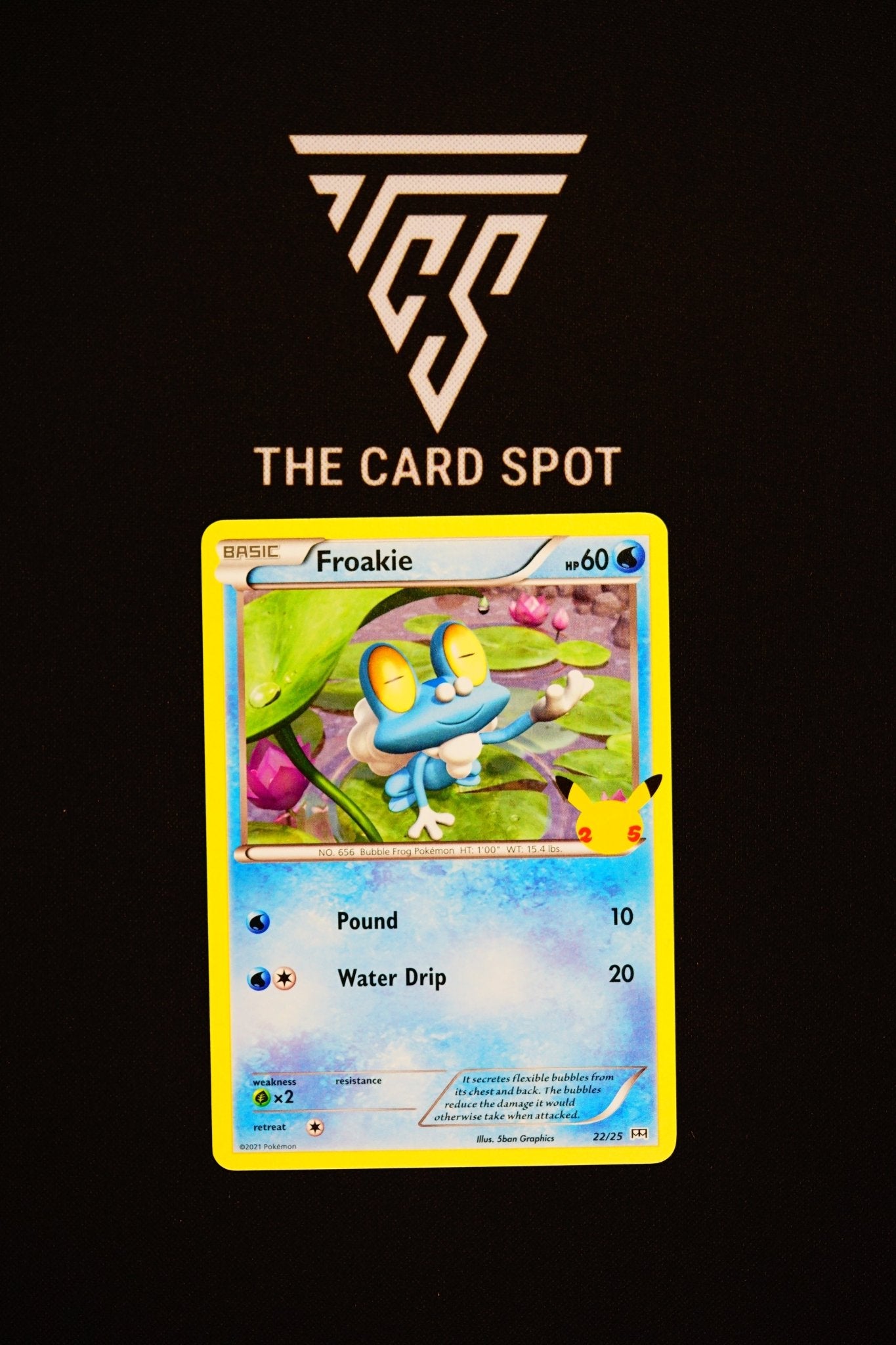 22/25 - Froakie - Pokemon TCG - THE CARD SPOT PTY LTD.