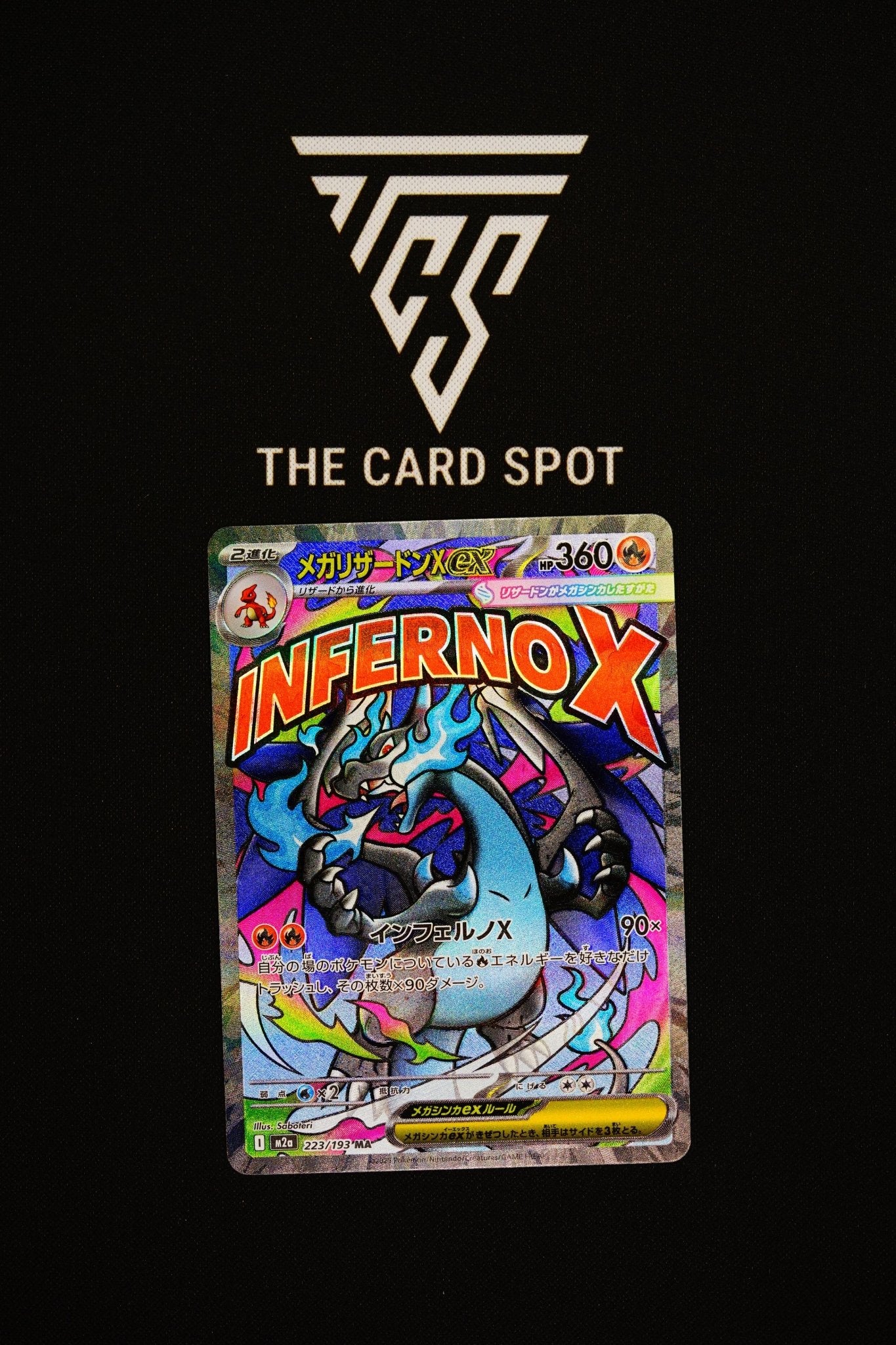 223/193 - Mega Charizard X ex MA - Pokemon TCG - THE CARD SPOT PTY LTD.