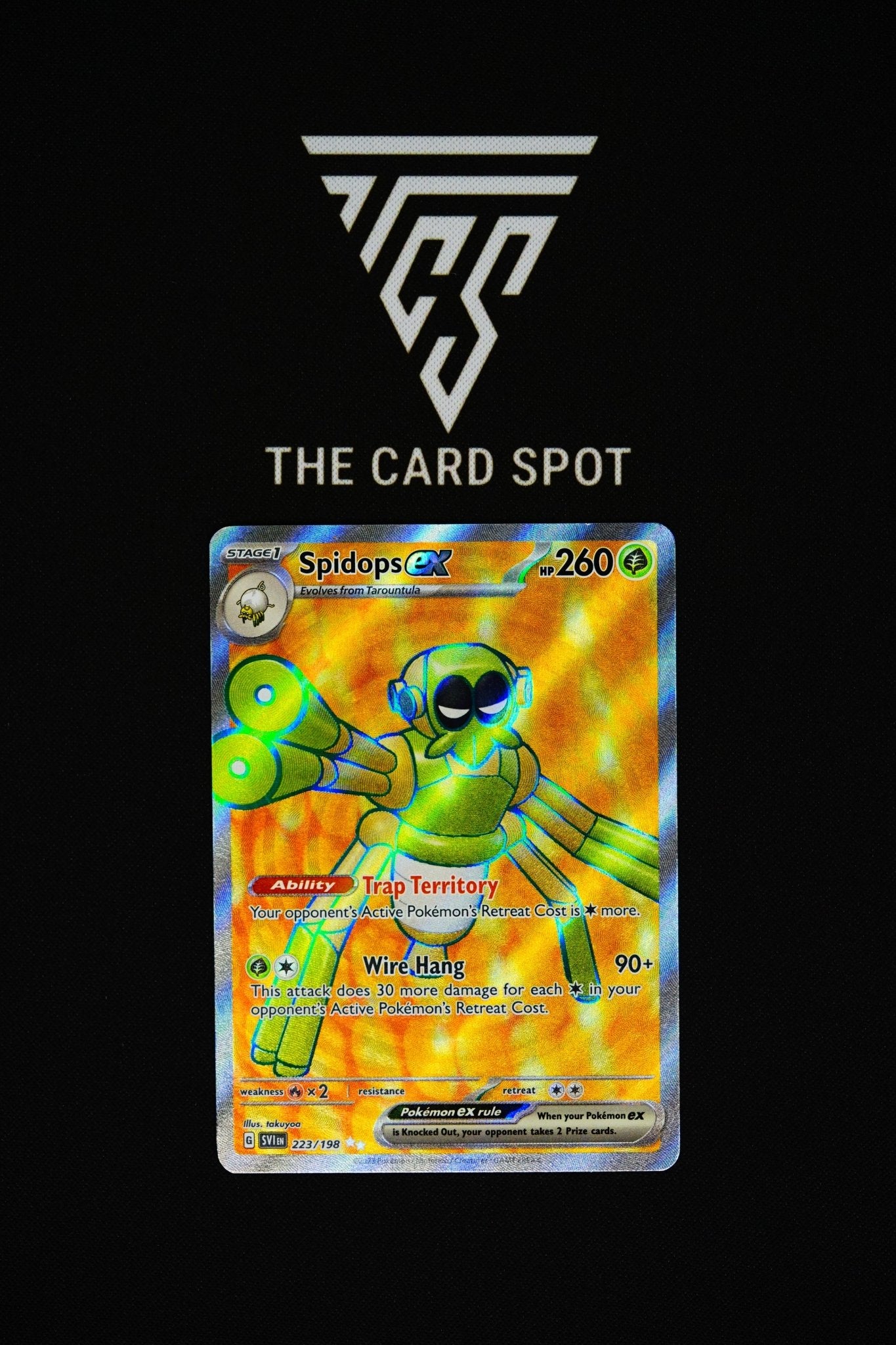 223/198 - Spidops EX - Pokemon TCG - THE CARD SPOT PTY LTD.