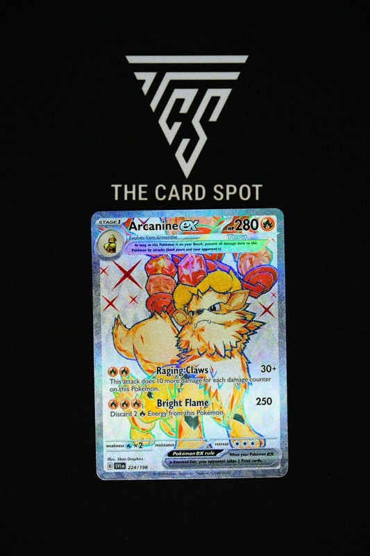 224/198 - Arcaine EX - Pokemon TCG - THE CARD SPOT PTY LTD.