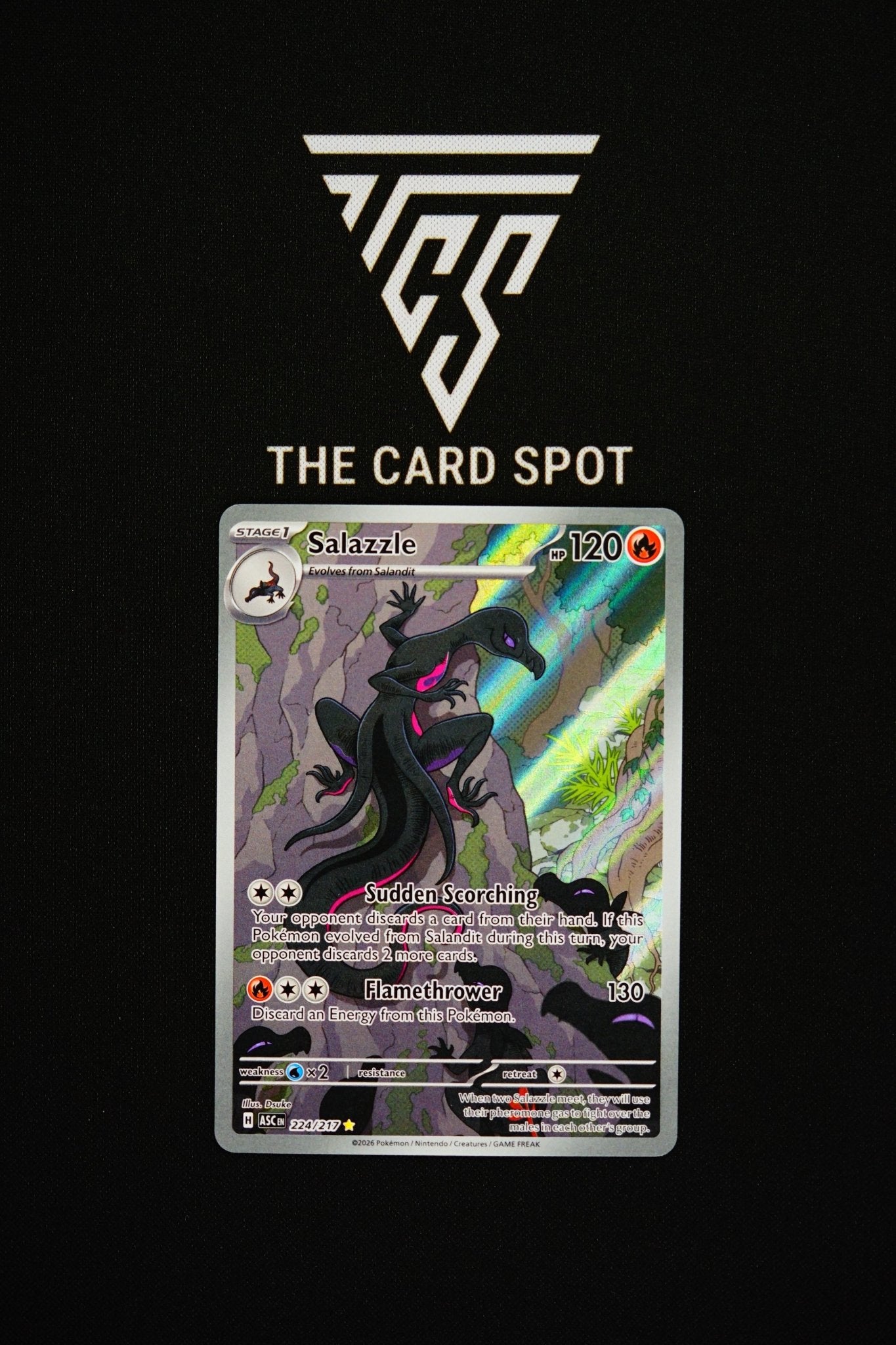 224/217 Salazzle - Pokemon TCG - THE CARD SPOT PTY LTD.