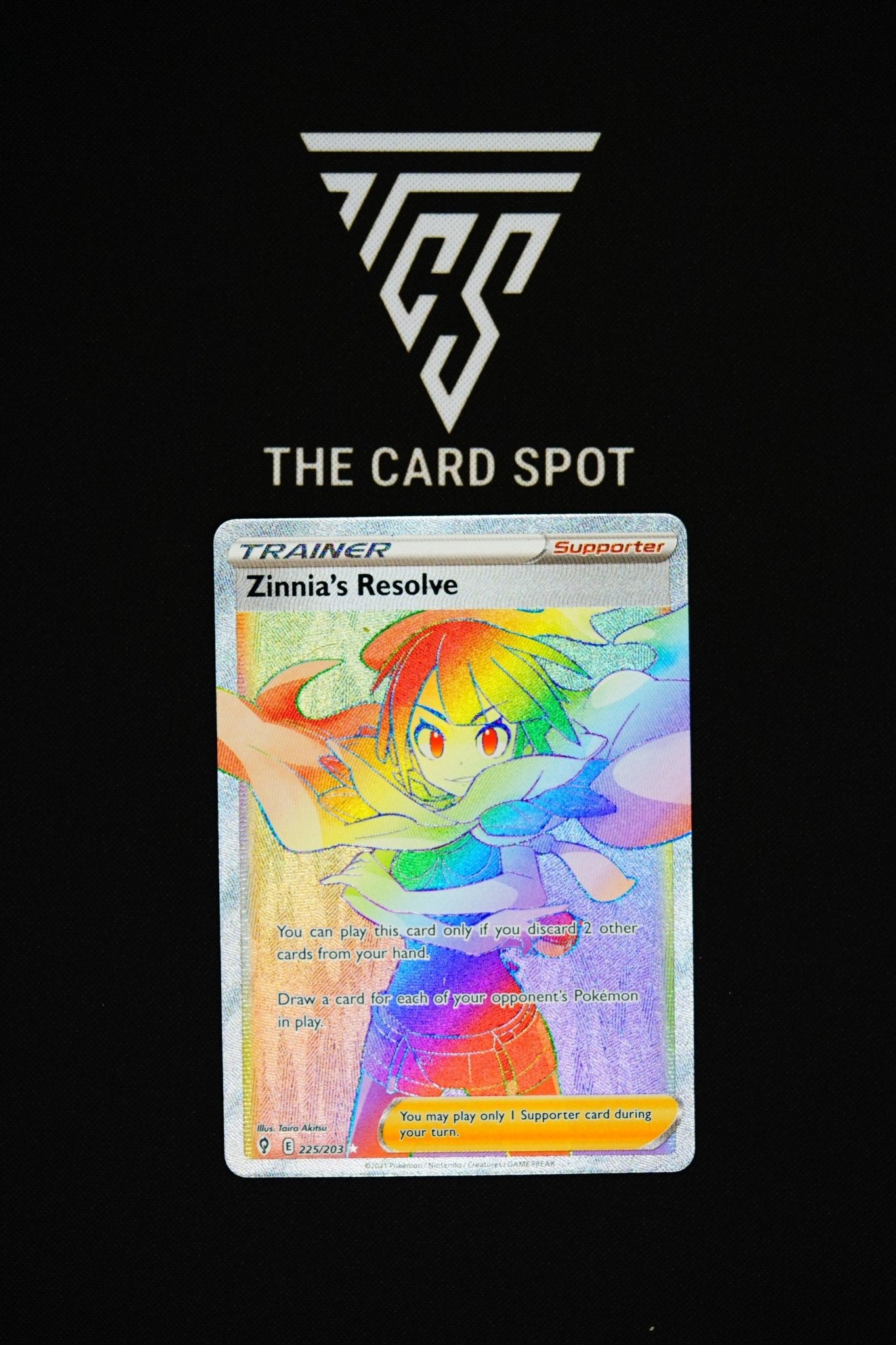 225/203 - Zinnia's Resolve - Pokemon TCG - THE CARD SPOT PTY LTD.