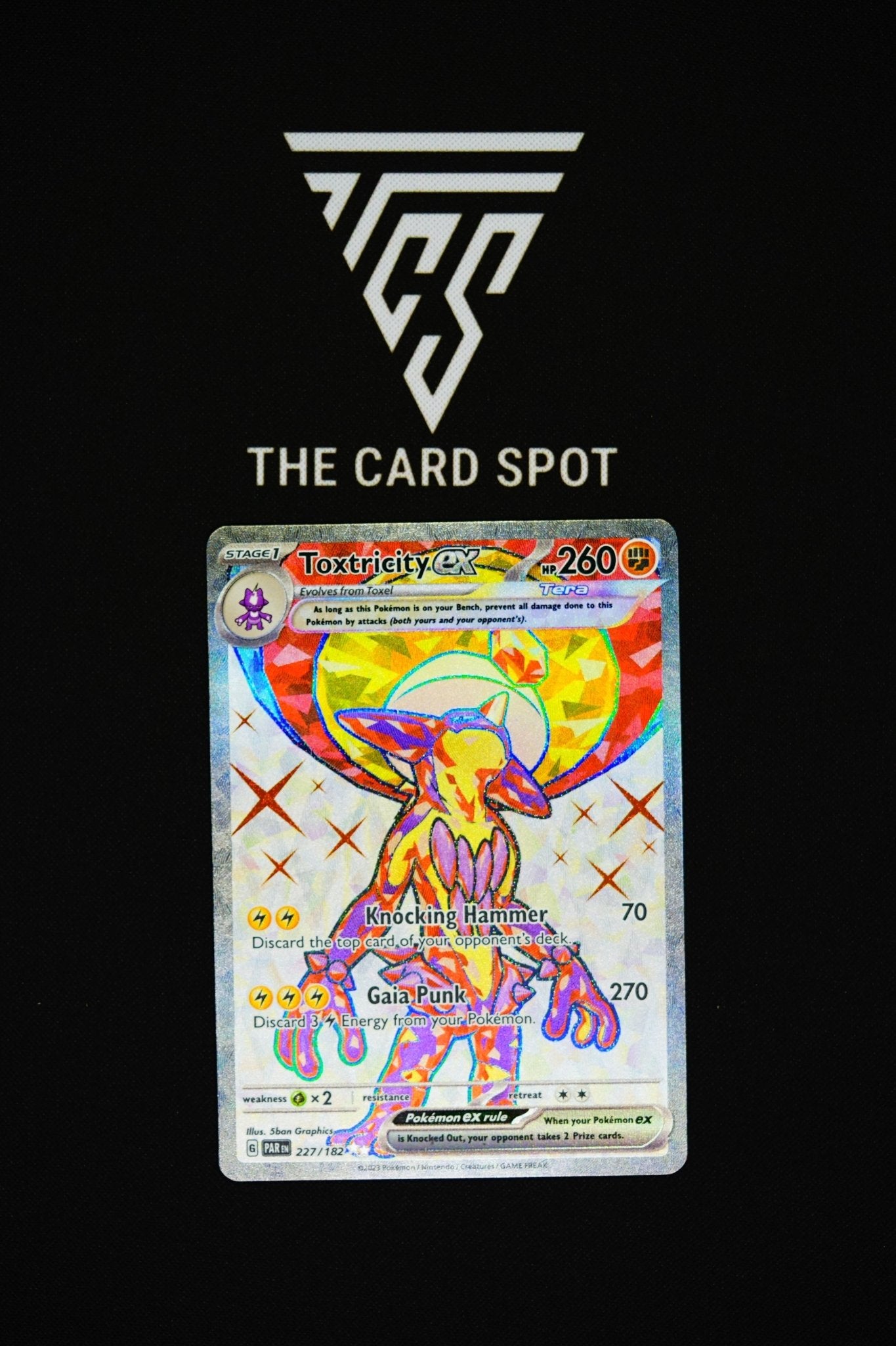 227/182 - Toxtricity EX - Pokemon TCG - THE CARD SPOT PTY LTD.