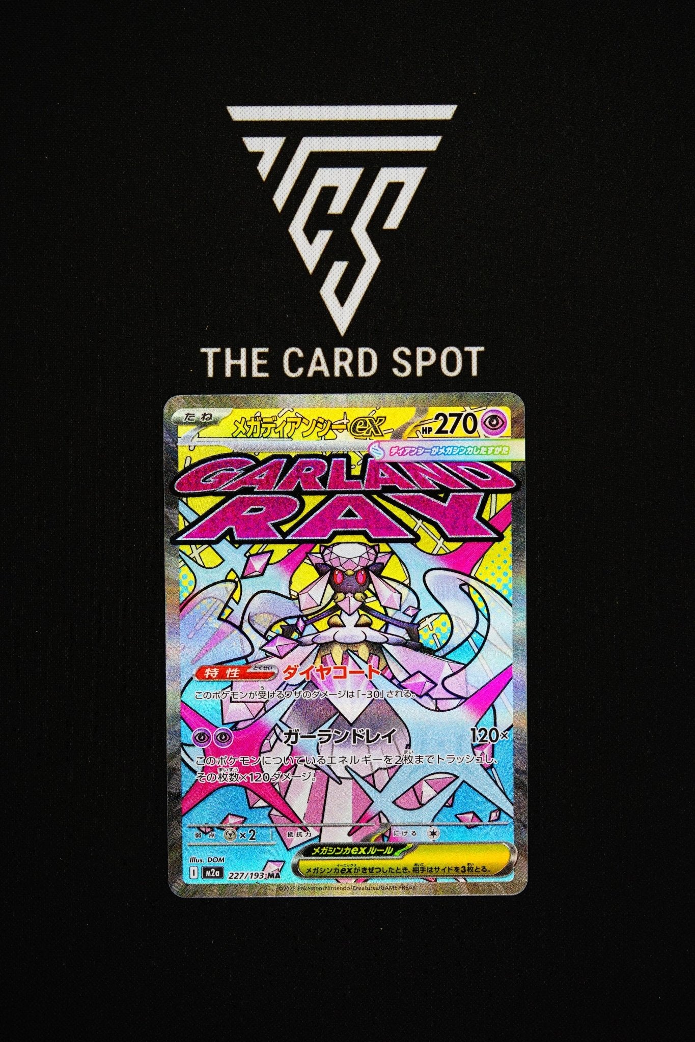 227/193 Mega Diancie Ex - Pokemon TCG - THE CARD SPOT PTY LTD.
