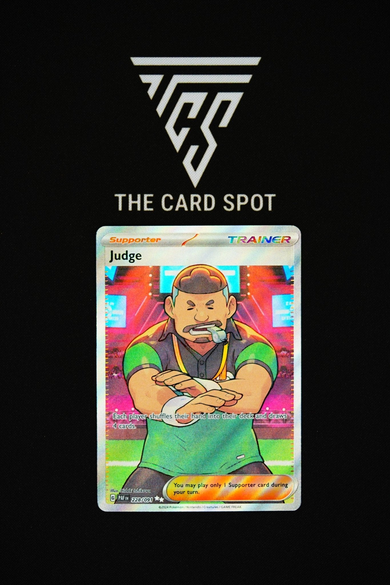 228/091 - Judge - Pokemon TCG - THE CARD SPOT PTY LTD.