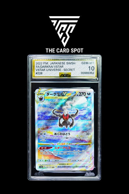 228/172 Darkrai Vstar AGS 10 - Pokemon TCG - THE CARD SPOT PTY LTD.