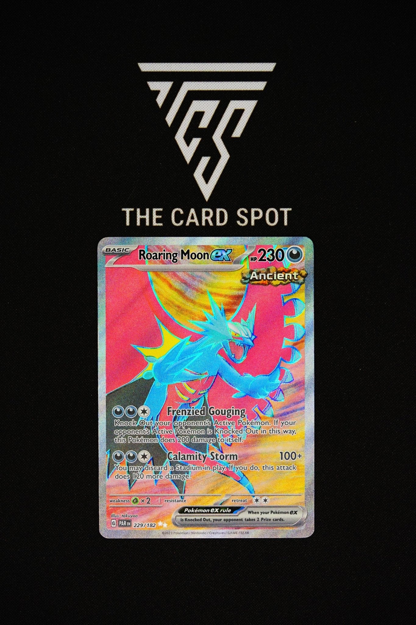 229/182 - Roaring Moon ex - Pokemon TCG - THE CARD SPOT PTY LTD.