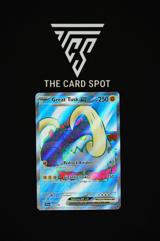 230/198 - Great Tusk EX - Pokemon TCG - THE CARD SPOT PTY LTD.